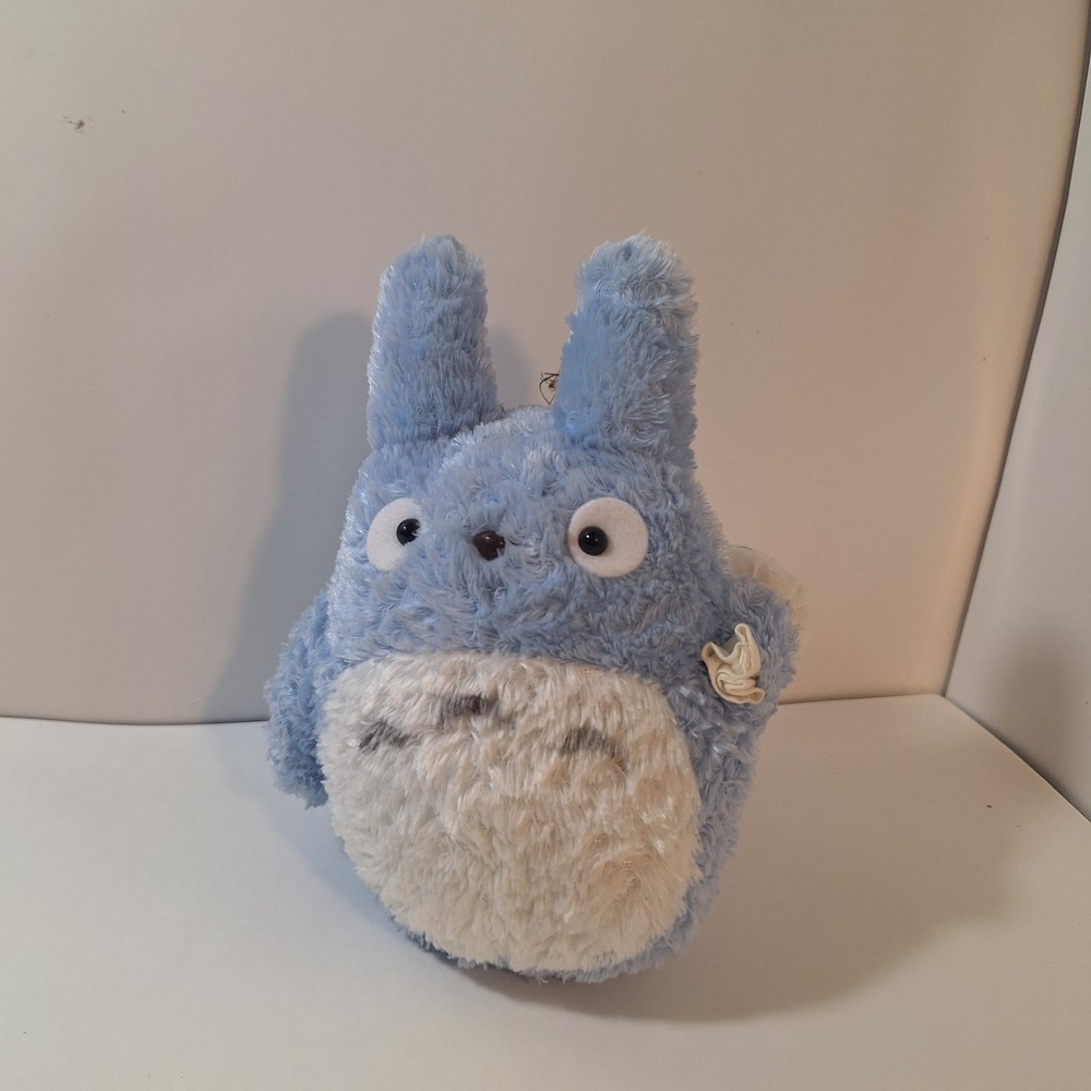 Studio Ghibli My Neighbor Totoro Medium Totoro Blue Plush Vintage Retro Doll Toy